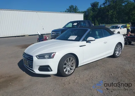 2018 Audi A5 2.0T Premium from USA, damaged, VIN WAUYNGF54JN000438